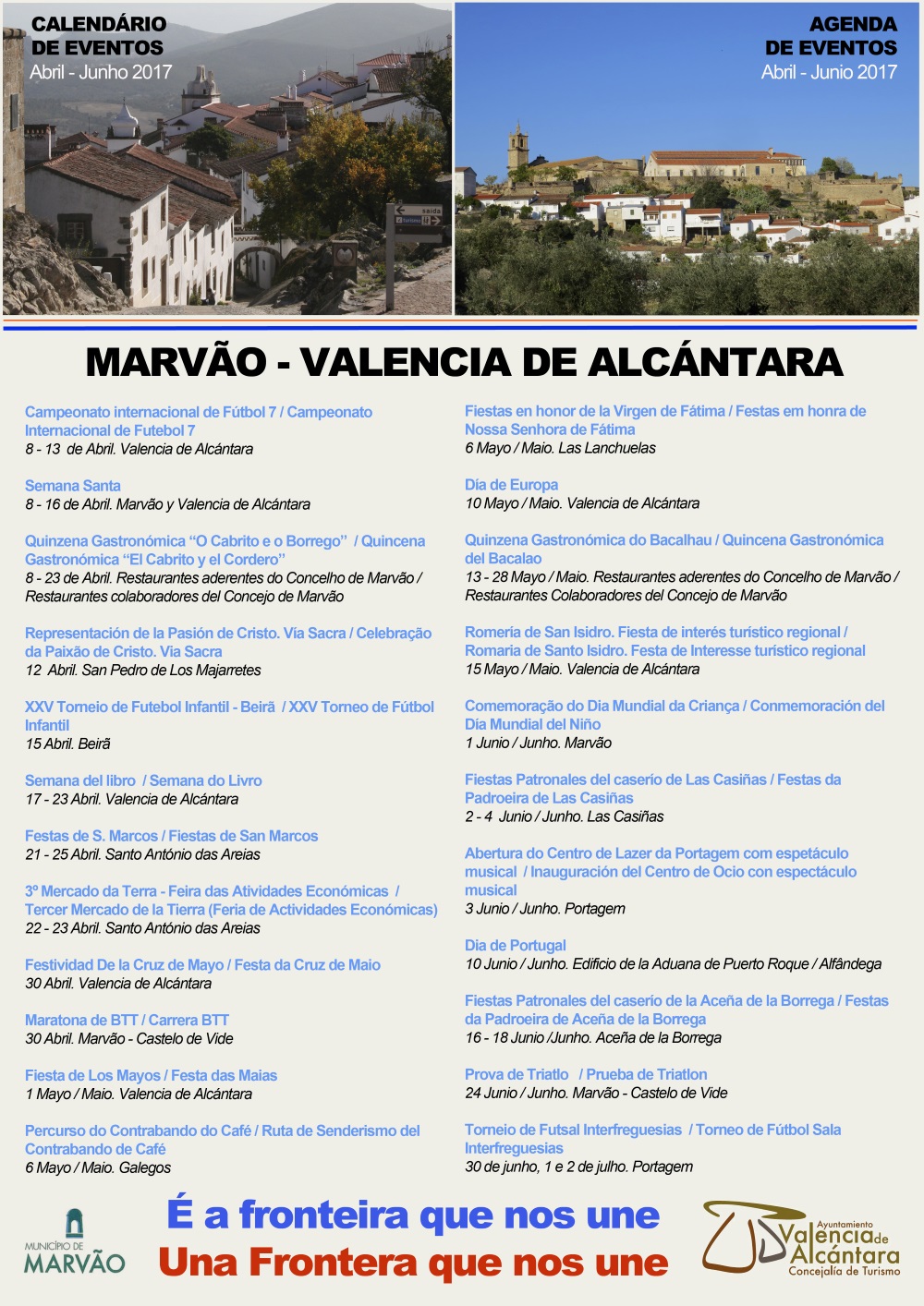 Agenda Eventos Marvao Valencia Abril 2017