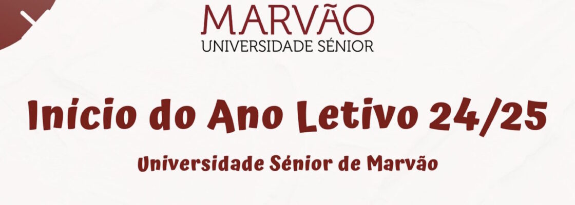 Início do ano letivo na Universidade Sénior de Marvão