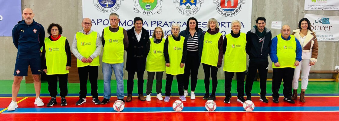 AFP promoveu nova demonstração de Walking Football em Marvão